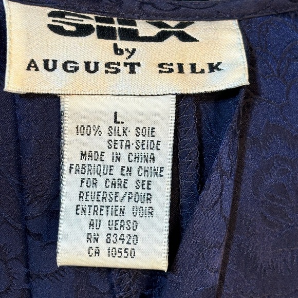 SILX by August Silk Tunic Size L - Picture 4 of 7